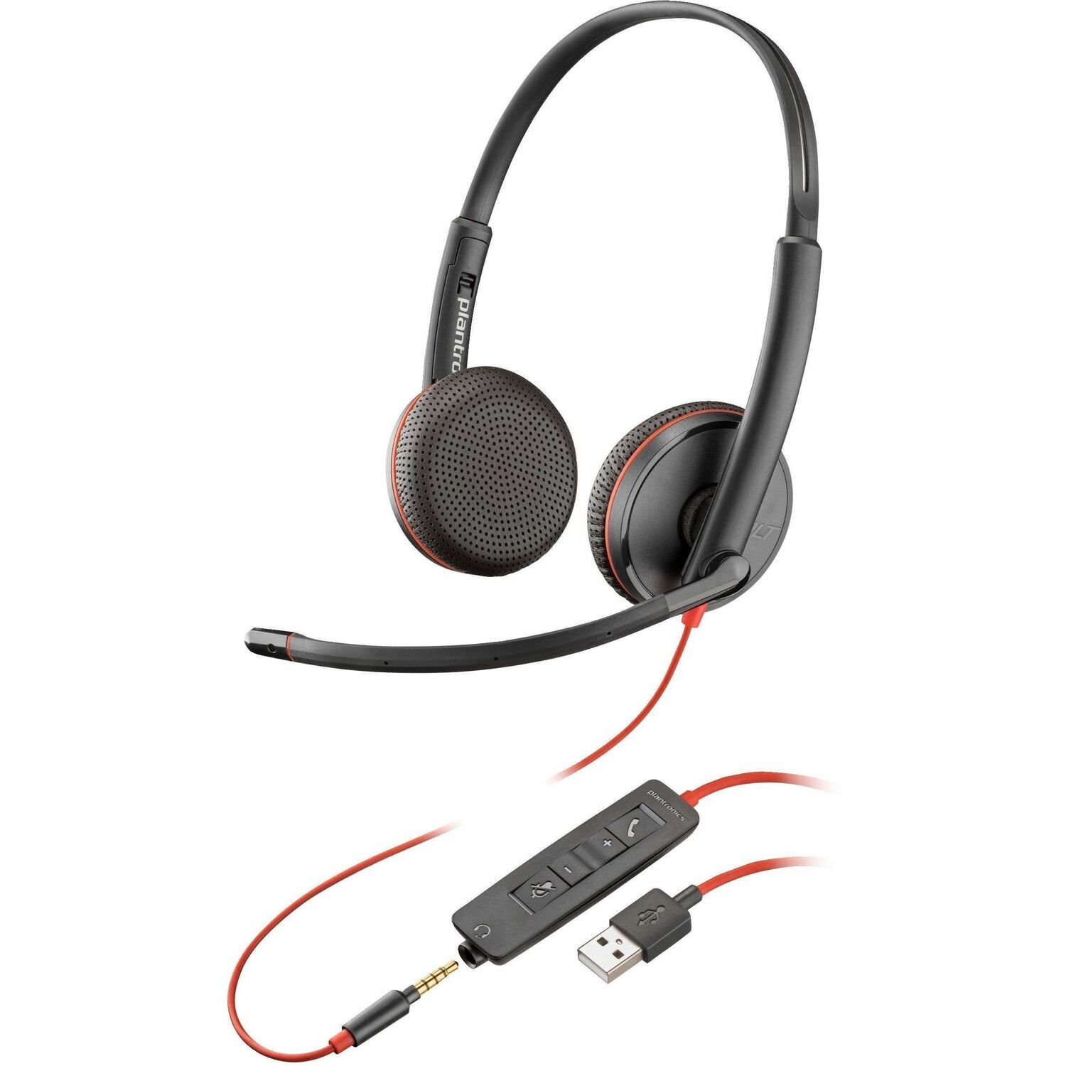 Poly Blackwire 3225 Stereo USB-A Headset