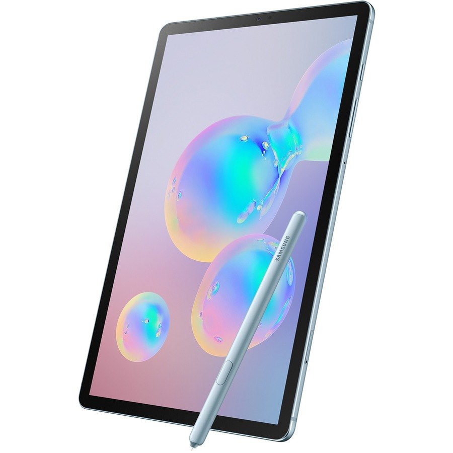 Samsung Galaxy Tab S6 SM-T860 Tablet - 10.5" - Qualcomm SDM855 Snapdragon 855 - 8 GB - 256 GB Storage - Android 9.0 Pie - Cloud Blue