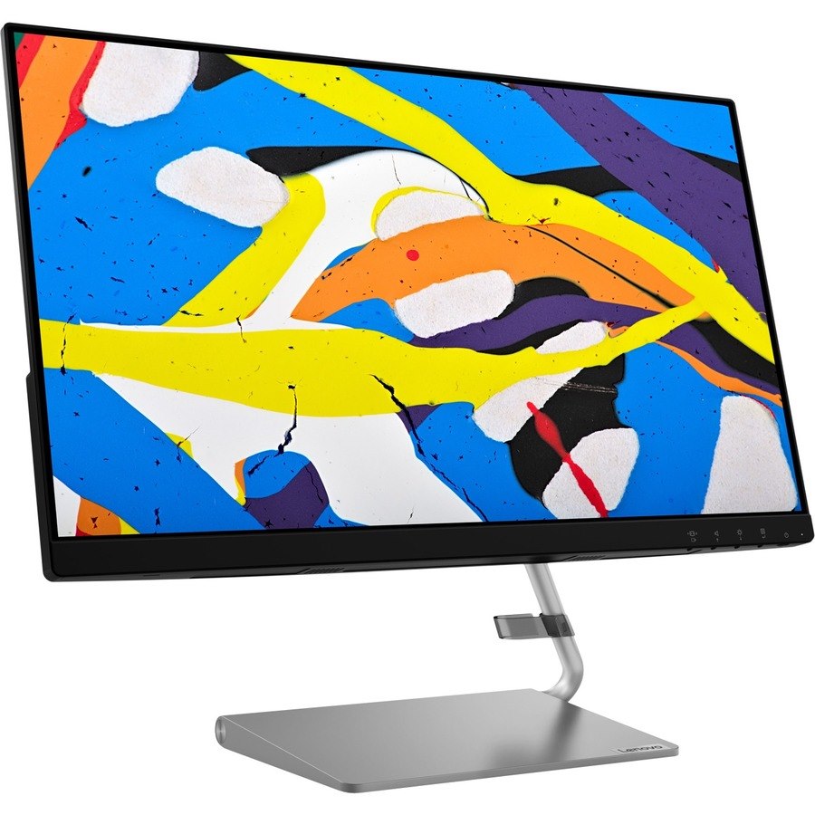 Lenovo Q24i-10 24" Class Full HD LCD Monitor - 16:9 - Black