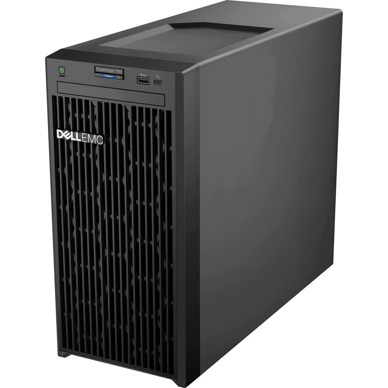 Dell PowerEdge T150 4U Mini-tower Server - 1 Xeon E-2334 3.40 GHz - 16 GB RAM - 2 TB HDD - (1 x 2TB) HDD Configuration - Serial Attached SCSI (SAS), Serial ATA/600 Controller