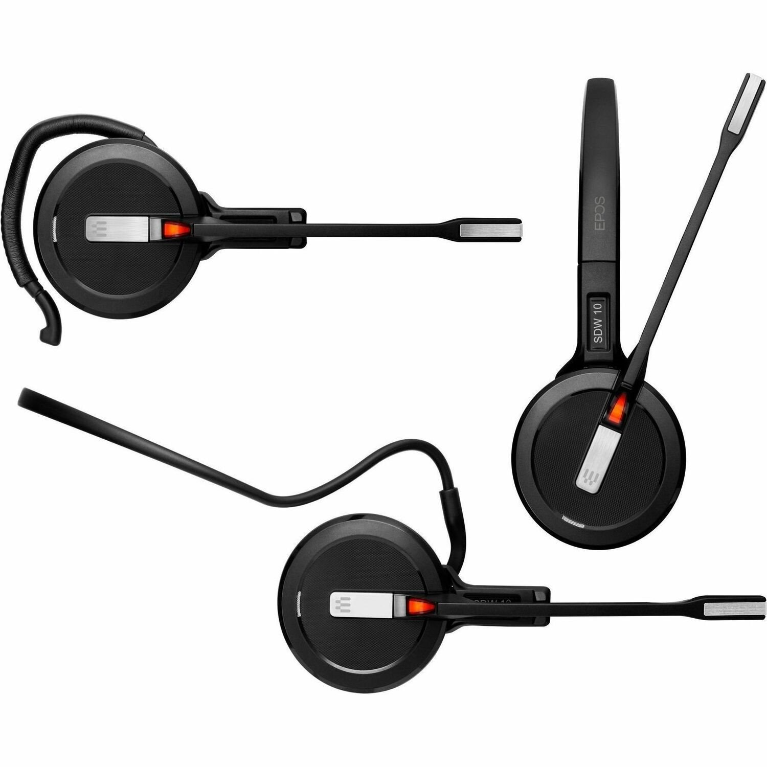 EPOS IMPACT 5000 Go Wireless Over-the-head, On-ear Mono Headset - Black