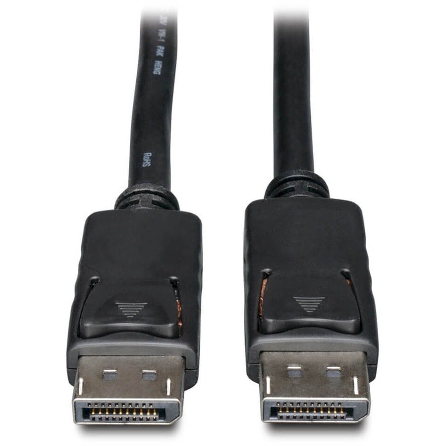 Eaton Tripp Lite Series DisplayPort Cable with Latching Connectors, 4K (M/M), Black, 20 ft. (6.09 m)