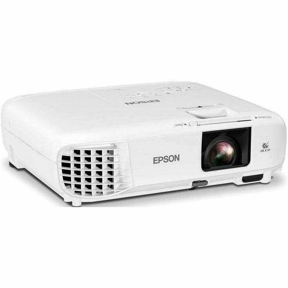 Epson PowerLite E24 3LCD Projector - 16:10 - Ceiling Mountable - White