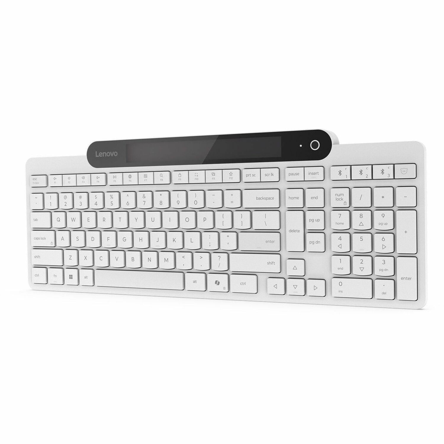Lenovo 800 Toetsenbord - Draadloos Verbinding - Engels (US Euro) - Wit