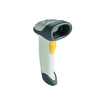 Zebra Symbol LS2208 Handheld Barcode Scanner - Cable Connectivity - White