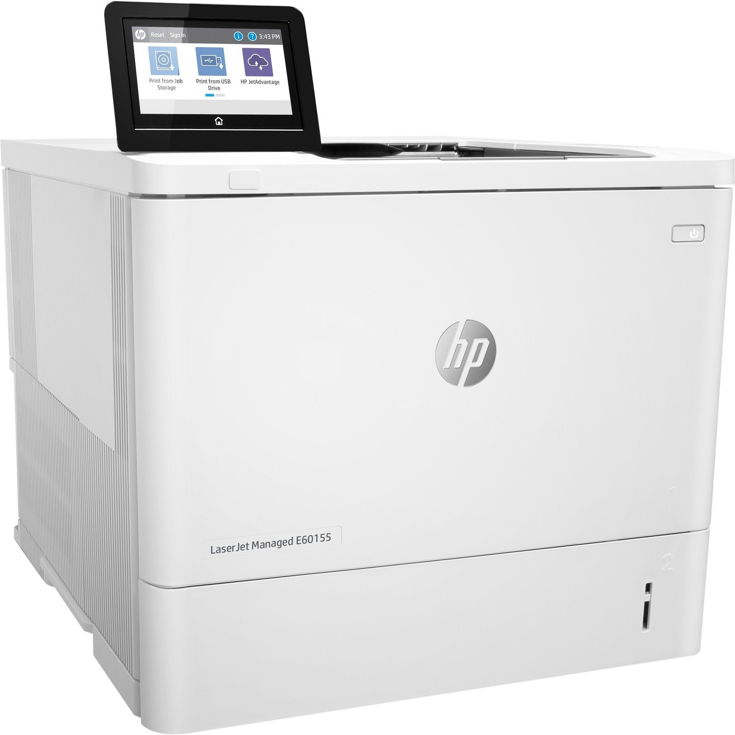 HP LaserJet Managed E60155 E60155dn Desktop Laser Printer - Monochrome