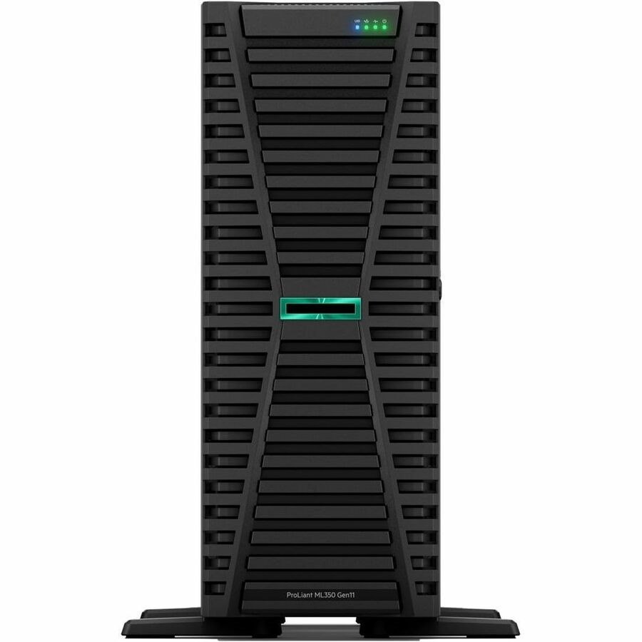 HPE ProLiant ML350 G11 4U Tower Server - 1 Xeon Silver 4416+ 2 GHz - 32 GB RAM - Serial ATA, Serial Attached SCSI (SAS) Controller