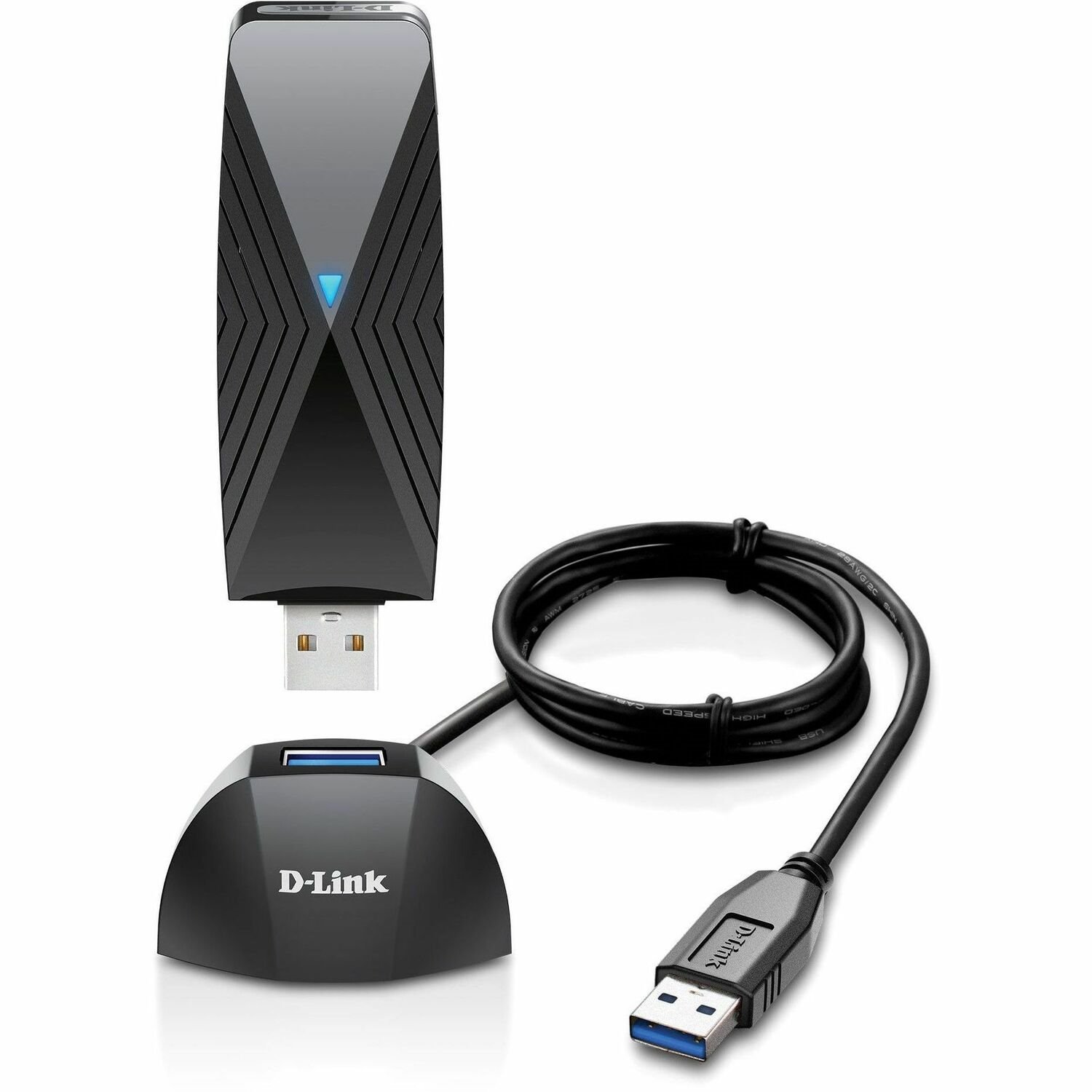 D-Link DWA-X1850-B1 IEEE 802.11a/n/ac/ax Dual Band Wi-Fi Adapter for Router, Desktop Computer, Notebook
