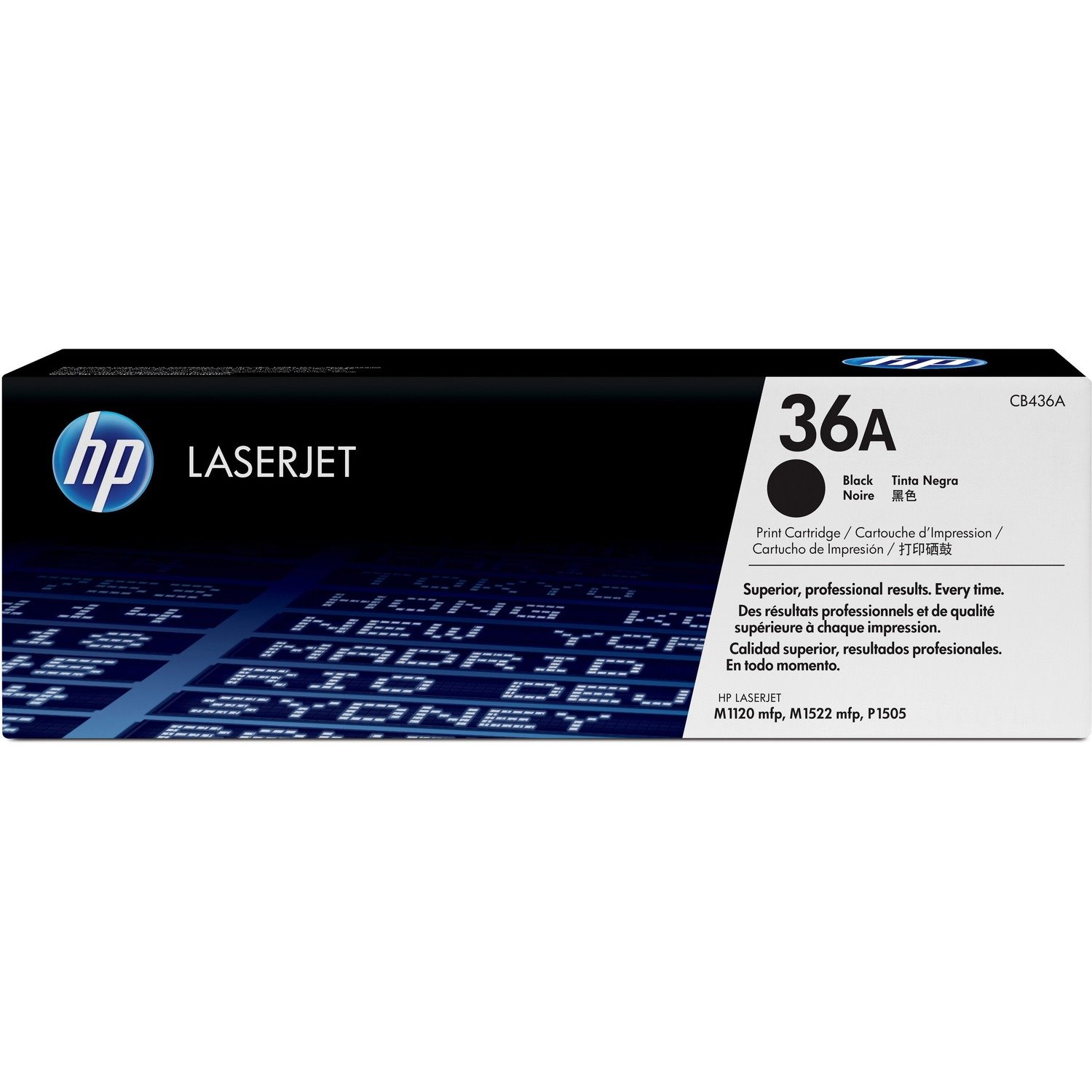 HP 36A Original Standard Yield Laser Toner Cartridge - Black - 1 Each