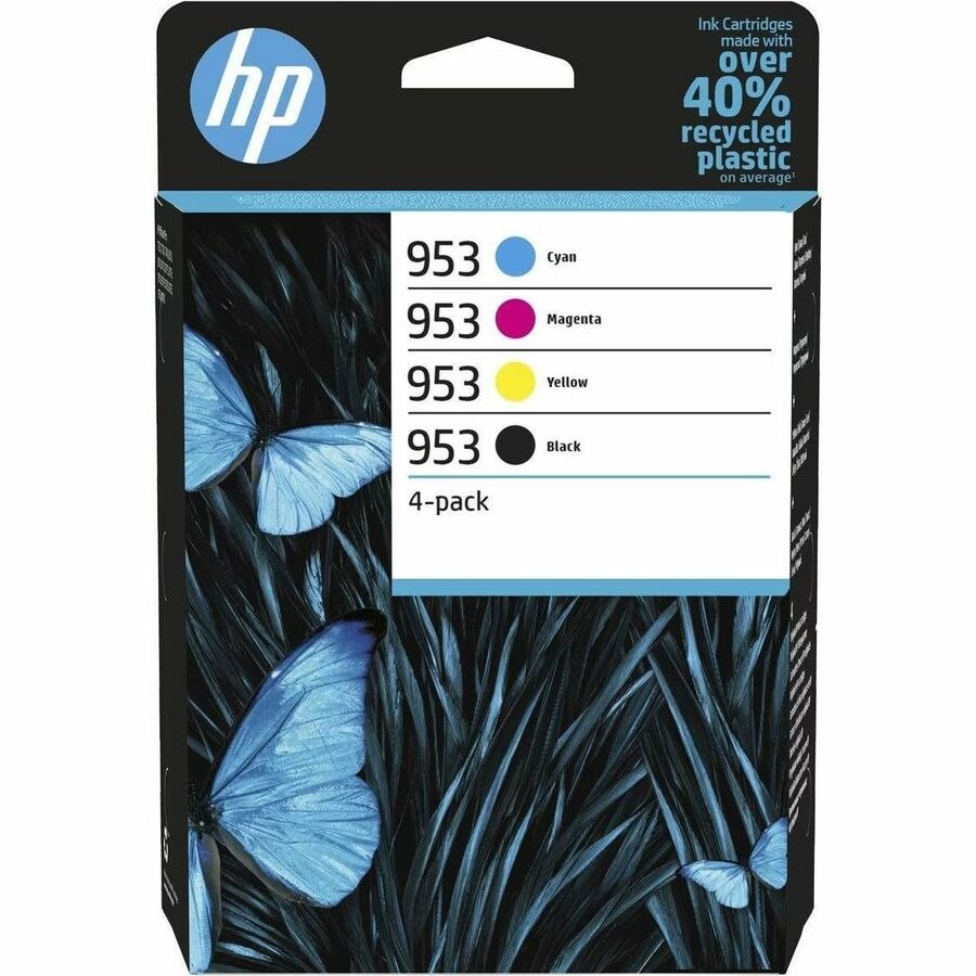 HP 953 Original Inkjet Ink Cartridge - Multi-pack - Black, Cyan, Magenta, Yellow - 4 / Pack