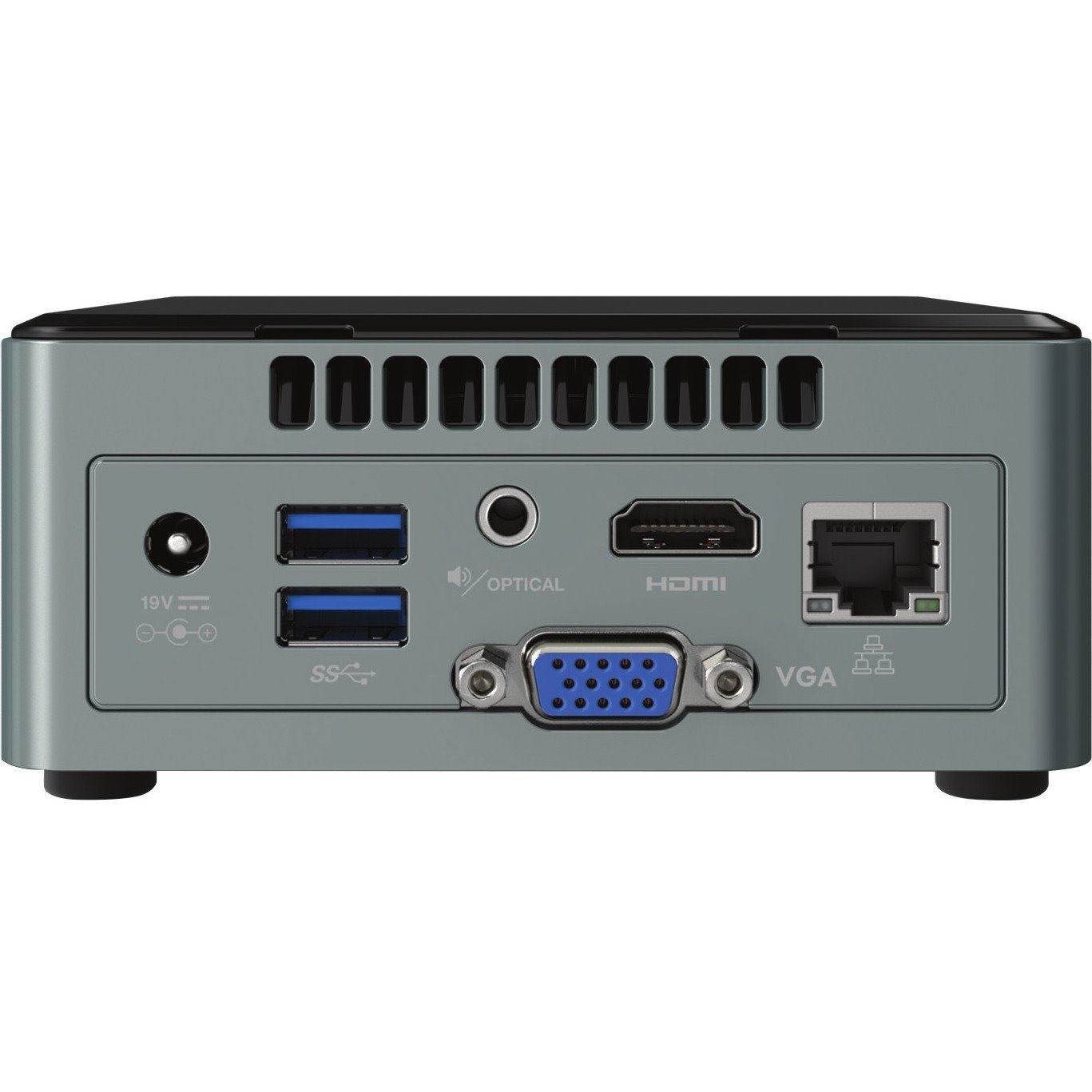 Intel NUC NUC6CAYH Barebone System - Mini PC - Celeron J3455 1.50 GHz