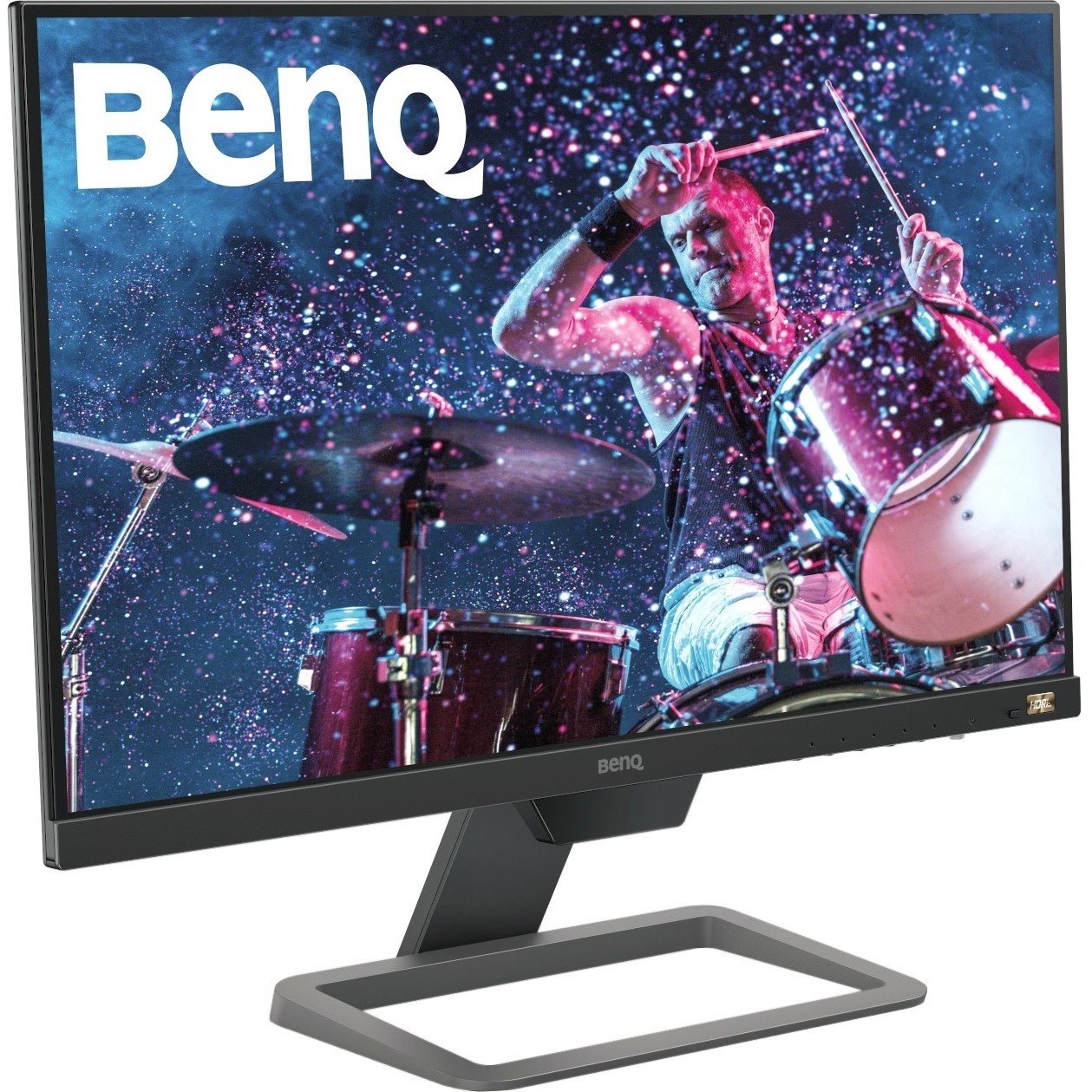 BenQ Entertainment EW2480 24" Class Full HD LCD Monitor - 16:9 - Black, Metallic Grey