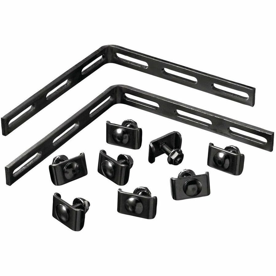 Hubbell Premise Wiring Wire Basket Tray, Overhead Tray, Accessories, Corner Splice, Black