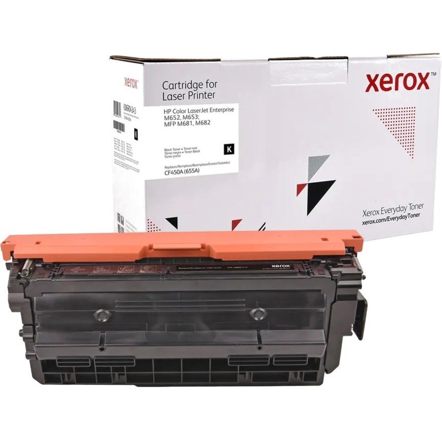 Xerox Everyday Standard Yield Laser Toner Cartridge 655A (CF450A) - Black - 1 / Pack