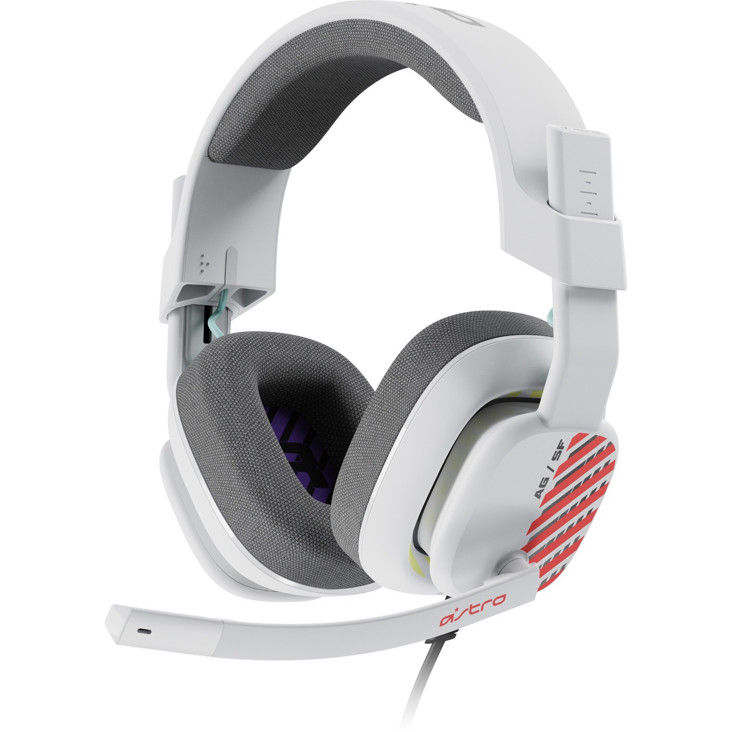 Logitech Astro Gaming A10 Gen 2 - Headset - Over Oor - Met Bekabeling - 3,5 Mm-Stekker - Wit