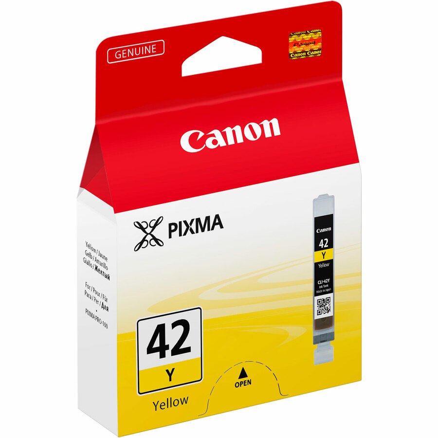 Canon CLI-42Y Original Inkjet Ink Cartridge - Yellow - 1 Pack