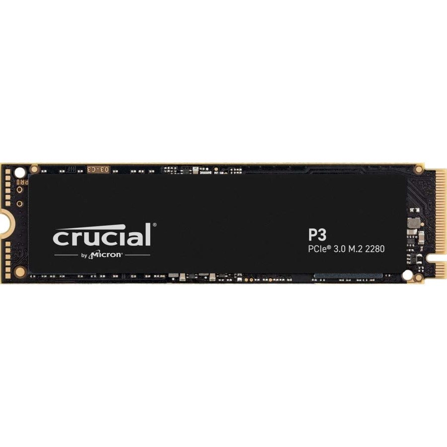 Crucial P3 CT500P3SSD8 500 GB Solid State Drive - M.2 2280 Internal - PCI Express NVMe (PCI Express NVMe 3.0 x4)