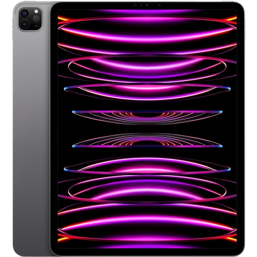 Apple iPad Pro (6th generation) A2436 Tablet - 12.9" - Apple M2 Octa-core - 8 GB - 256 GB Storage - iPadOS 16 - Space Gray