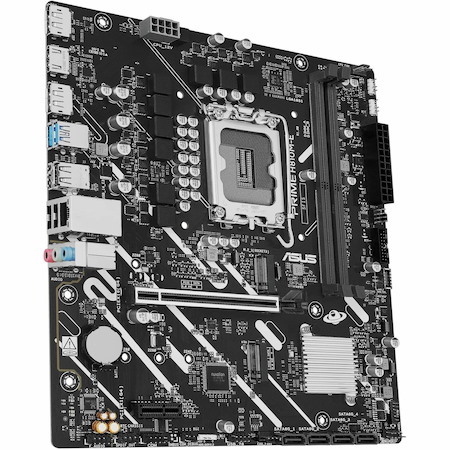 Asus Prime H810M-E-CSM Desktop Motherboard - Intel H810 Chipset - Socket LGA-1851 - Micro ATX