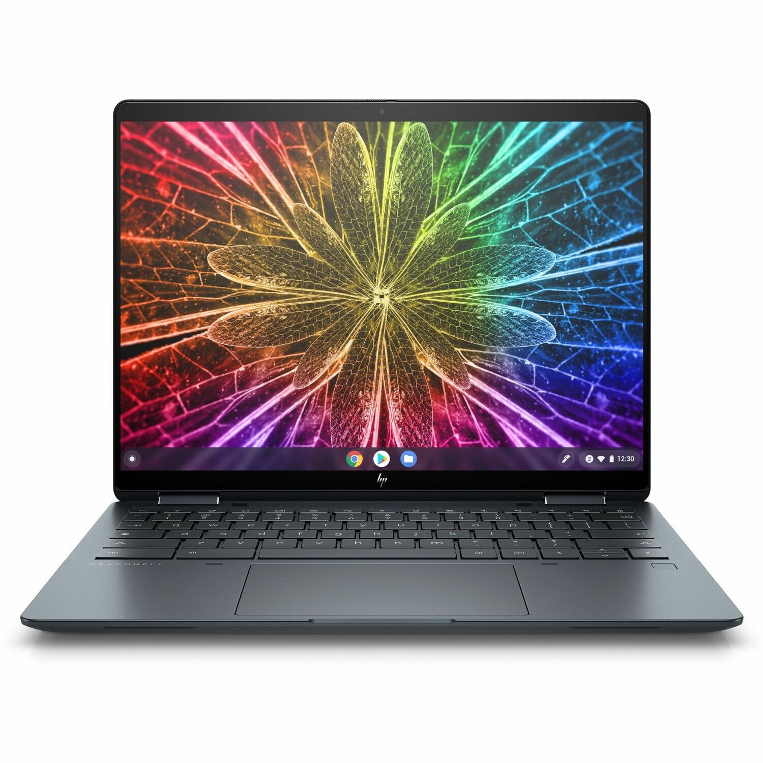 HP Elite Dragonfly 13.5" Touchscreen Convertible 2 in 1 Chromebook - 2K - Intel Core i3 12th Gen i3-1215U - 8 GB - 256 GB SSD - Bilingual Keyboard - Slate Blue - Smart Buy