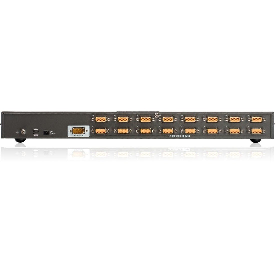 IOGEAR 16-Port USB PS/2 Combo KVM Switch with USB KVM Cables