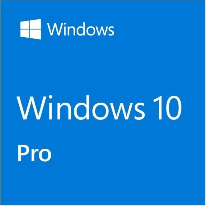 HP Microsoft Windows 10 Pro 32/64-bit - Media Only - 1 License - CTO