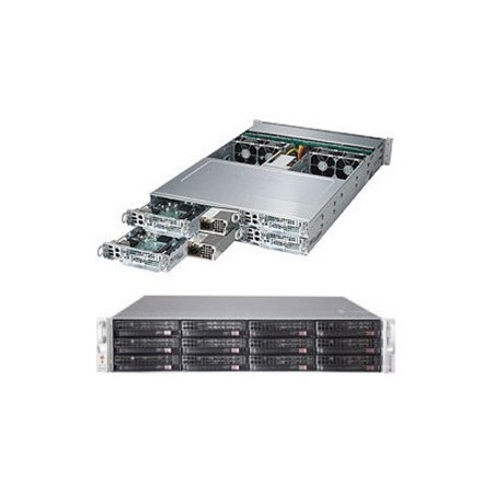 Supermicro SuperServer 6027PR-DTFR Server Barebone System - 4U Rack-mountable - Socket R LGA-2011 - 2 x Processor Support