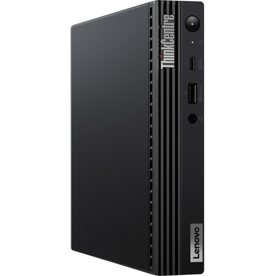 Lenovo ThinkCentre M75q Gen 2 11JJ000SCA Desktop Computer - AMD Ryzen 3 4350GE - 4 GB - 1 TB HDD - Tiny - Raven Black