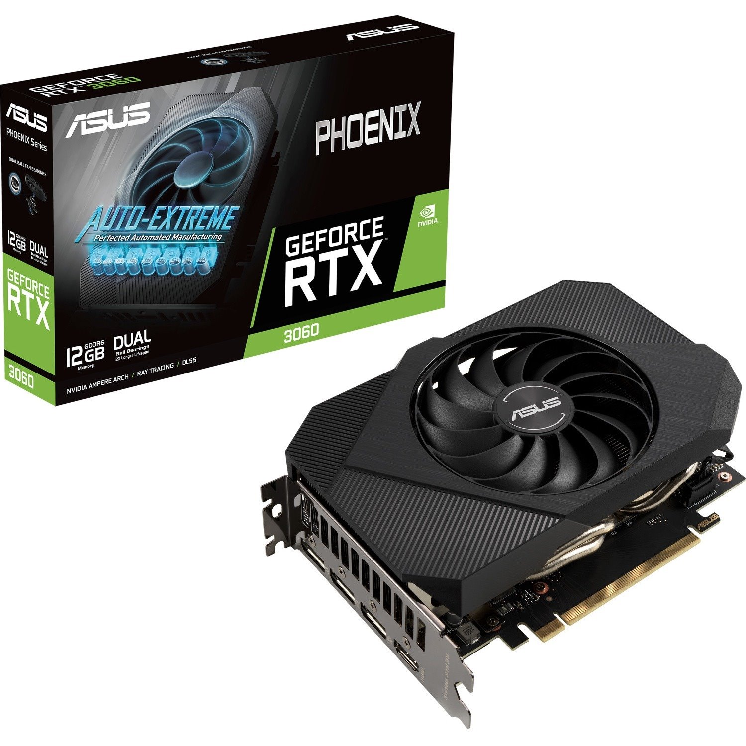 Asus NVIDIA GeForce RTX 3060 Graphic Card - 12 GB GDDR6