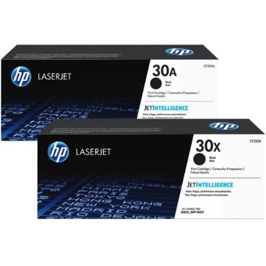 HP 30X Original Laser Toner Cartridge - Black Pack
