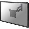Newstar TV/Monitor Wall Mount (Full Motion) for 10"-27" Screen - Silver