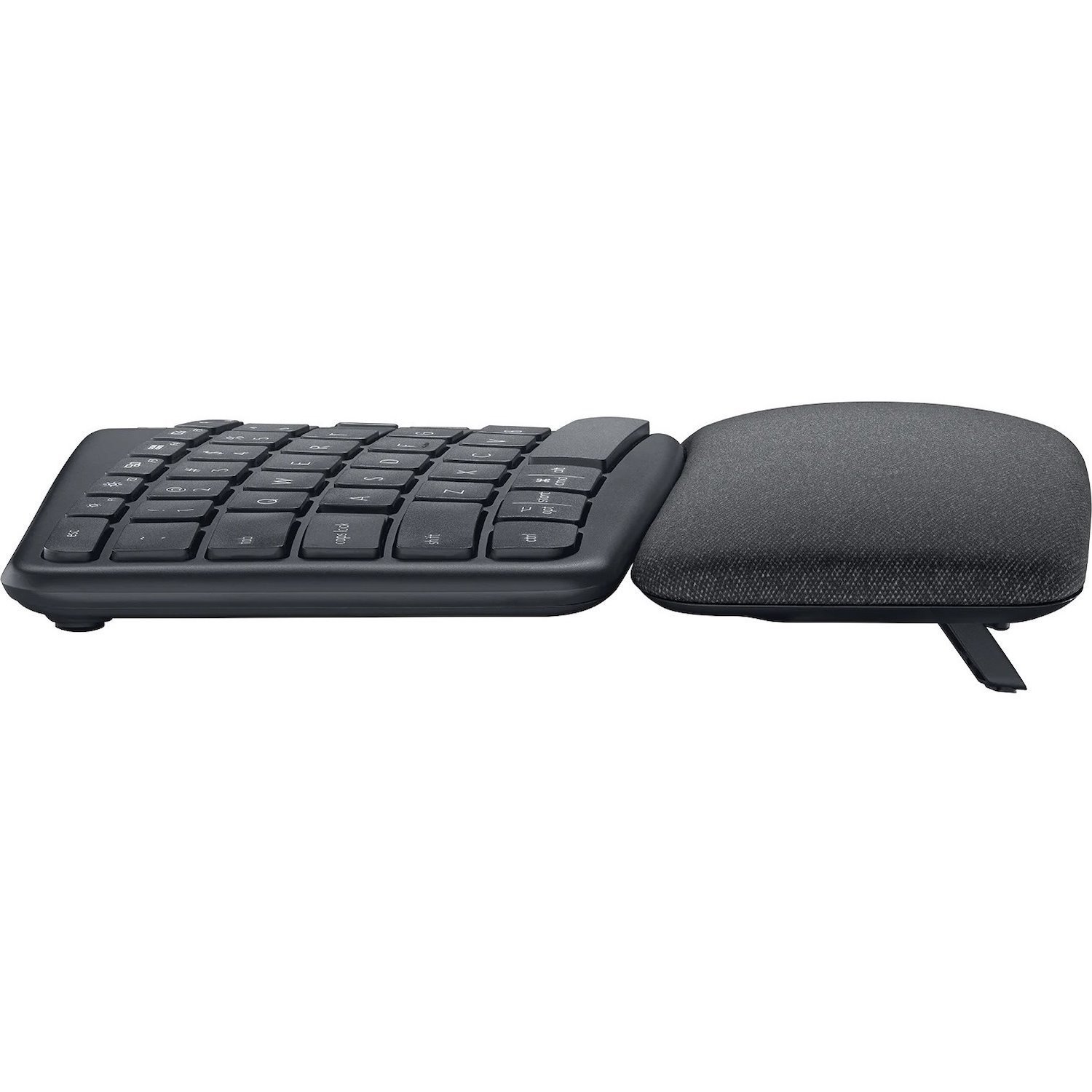 Logitech ERGO K860 Keyboard - Wireless Connectivity - Danish, Norwegian, Swedish, Finnish - QWERTY Layout - Graphite