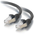 C2G 3ft Cat6 Ethernet Cable - Snagless Shielded (STP) - Black