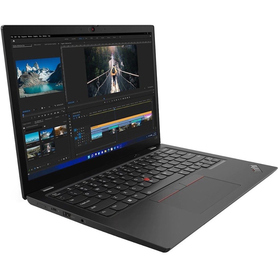 Lenovo ThinkPad L13 Gen 3 21B30040AU 13.3" Notebook - WUXGA - Intel Core i5 12th Gen i5-1235U - 16 GB - 256 GB SSD - English Keyboard - Thunder Black