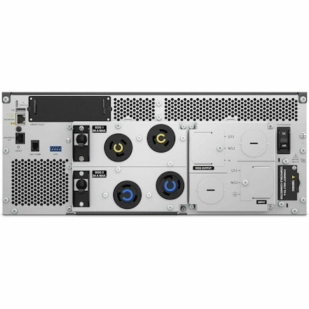 APC Smart-UPS Ultra On-Line, 8000VA, Lithium-ion, Rack/Tower 4U, 208V, 2 L6-20R + 2 L6-30R NEMA outlets, Network Card, Extended runtime, W/rail kit