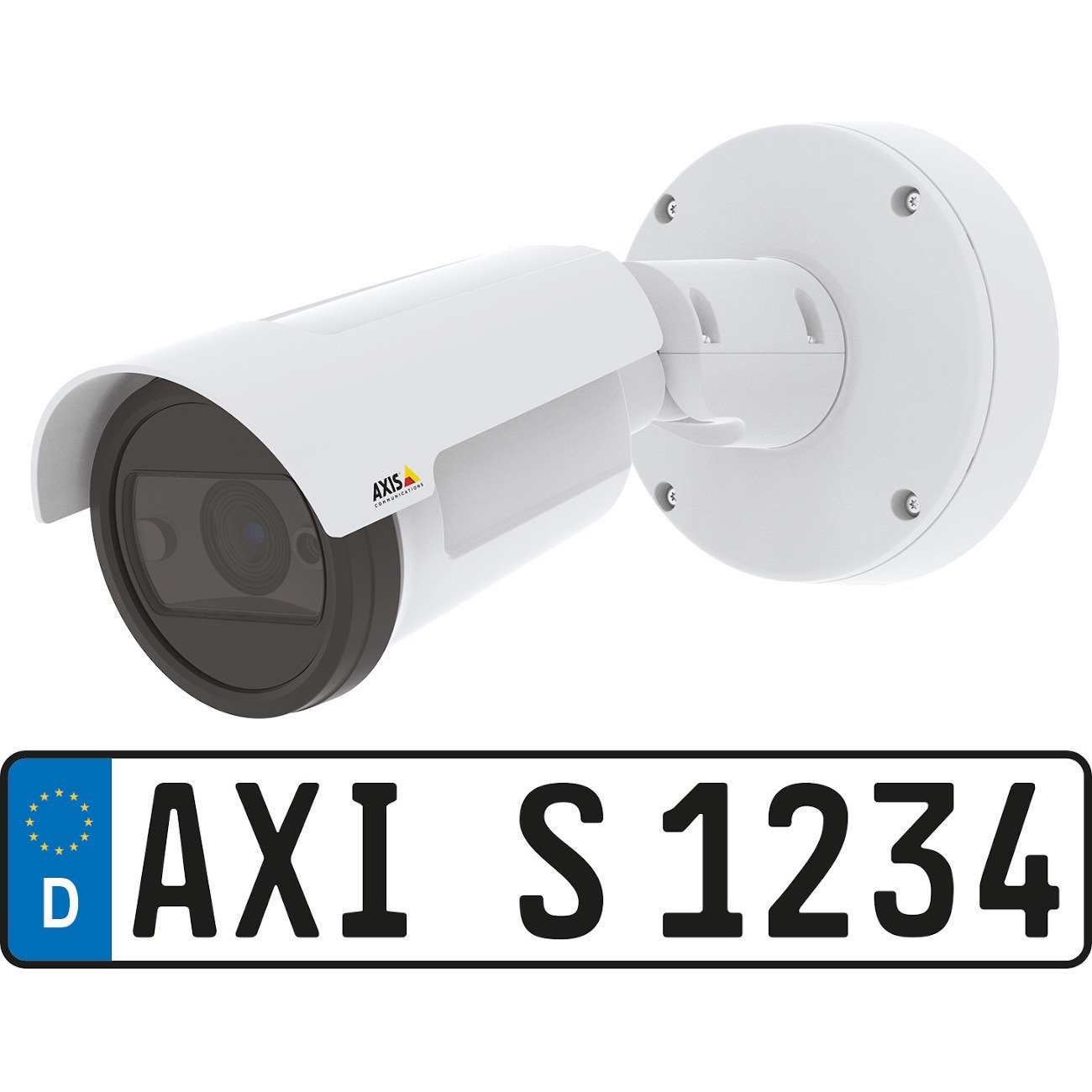 AXIS P1455-LE-3 2 Megapixel Outdoor HD Network Camera - Color - Dome - Semi-white - TAA Compliant