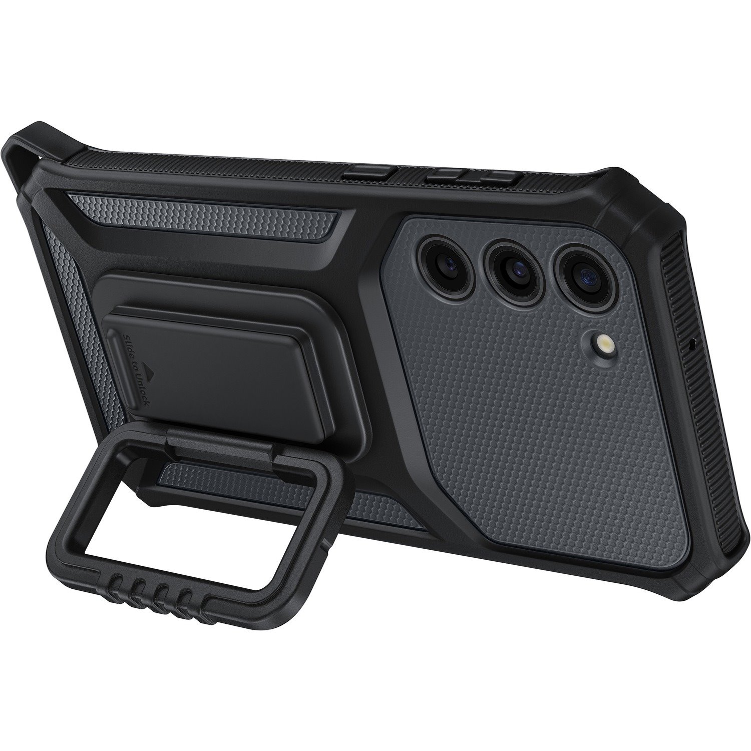 Samsung Rugged Case for Samsung Galaxy S23+ Smartphone, Credit Card, Card - Black - 1