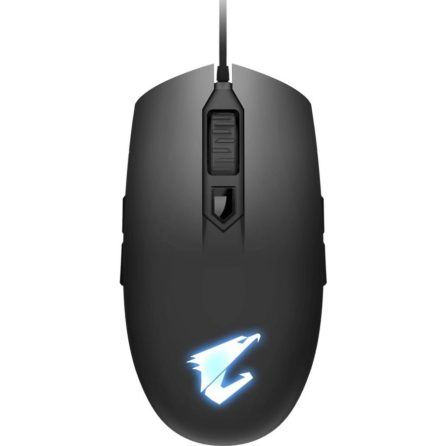 Aorus M2 Gaming Mouse - USB - Pixart PAW3327 - 8 Button(s) - Matte Black