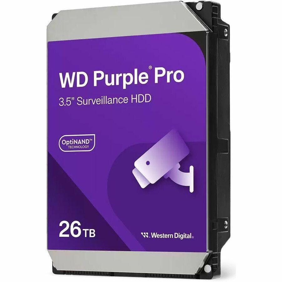 WD Purple Pro 26 TB Hard Drive - 3.5" Internal - SATA (SATA/600)