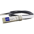 AddOn HP® 487652-B21 to Intel® XDACBL1M Compatible TAA Compliant 10GBase-CU SFP+ to SFP+ Direct Attach Cable (Passive Twinax, 1m)