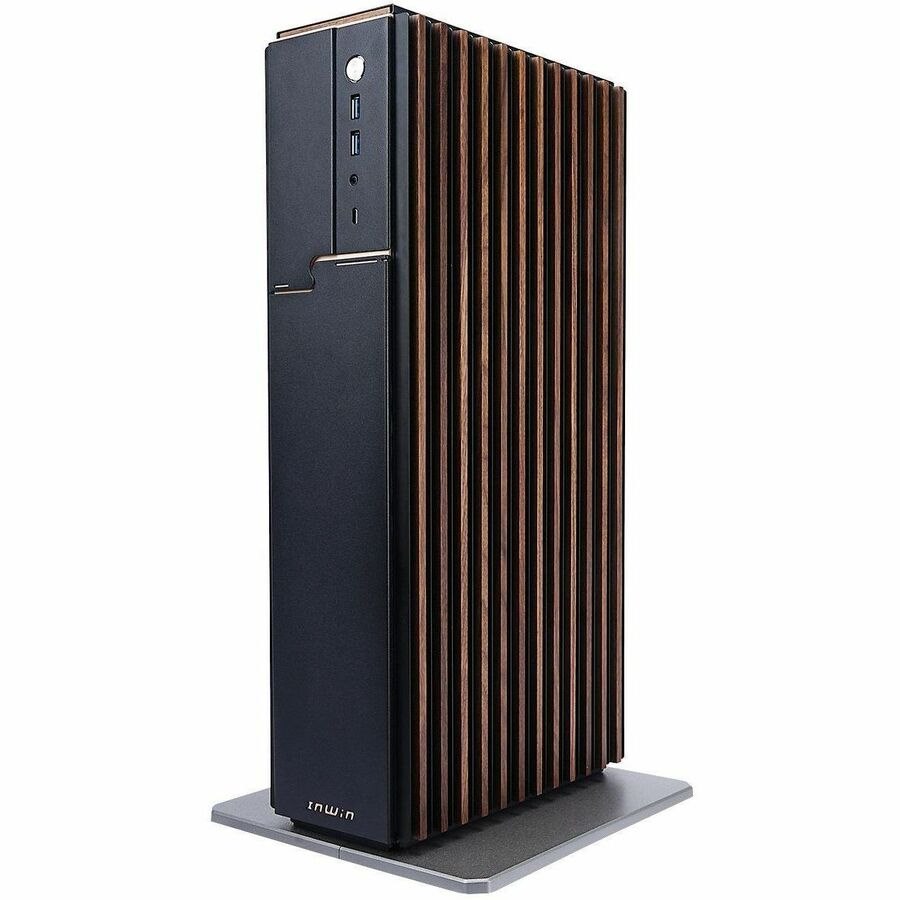 In Win ModFree Mini IW-CS-MFMINIM2-TBR Computer Case - Mini ITX Motherboard Supported - Mini-tower - SECC, Acrylonitrile Butadiene Styrene (ABS), Aluminium, Walnut Wood, Plastic - Brown