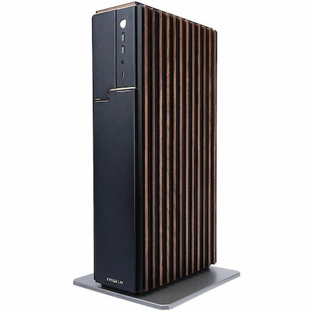 In Win ModFree Mini IW-CS-MFMINIM2-TBR Computer Case - Mini ITX Motherboard Supported - Mini-tower - SECC, Acrylonitrile Butadiene Styrene (ABS), Aluminium, Walnut Wood, Plastic - Brown