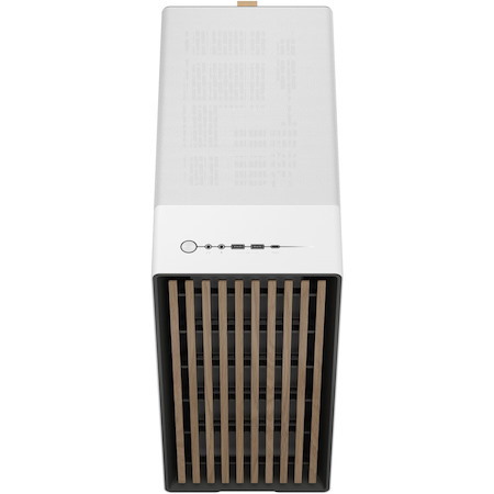 Fractal Design Computer Case - ATX Motherboard Supported - Mid-tower - Mesh, Steel - Chalk White