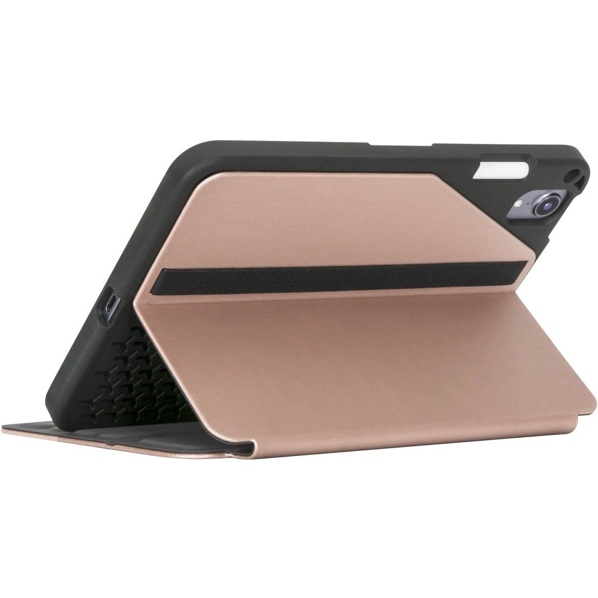 Targus Click-In THZ91208GL Rugged Carrying Case for 21.1 cm (8.3") Apple iPad mini (6th Generation) Tablet, Apple Pencil (2nd Generation), Stylus, Travel - Rose Gold