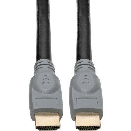 Eaton Tripp Lite Series 4K HDMI Cable (M/M) - 4K 60 Hz, HDR, 4:4:4, Gripping Connectors, Black, 25 ft.