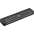 Brother PocketJet 8 Mobile Direct Thermal Printer - Monochrome - Portable - Label Print - USB - Bluetooth - Battery Included - Black