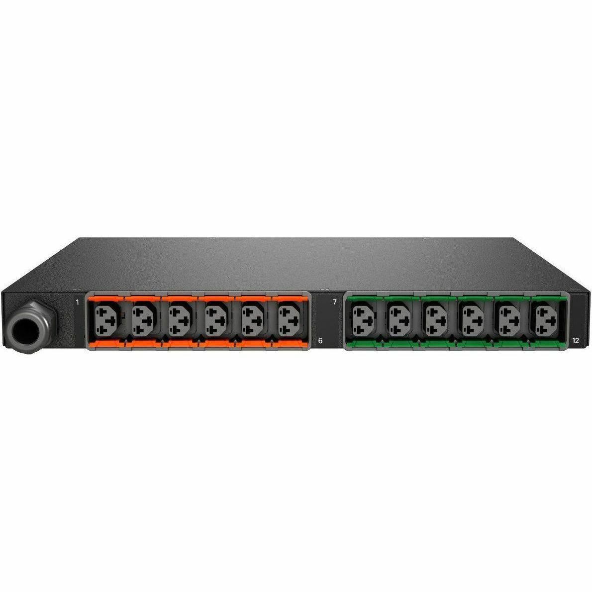 Vertiv Geist rPDU MNS3E1R6-12CF18-3TL6A0H10-S 12-Outlets PDU