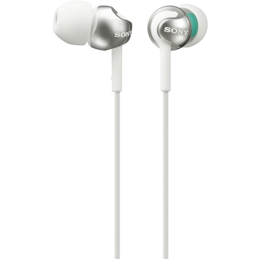 Sony MDR-EX110AP/W Wired Earbud Stereo Earset - White
