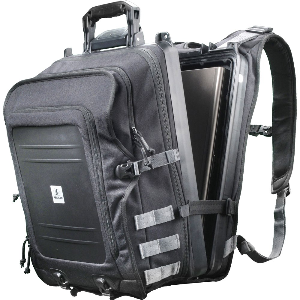 Pelican Urban Elite U100 Carrying Case (Backpack) for 38.1 cm (15") to 43.2 cm (17") Apple Notebook - Black