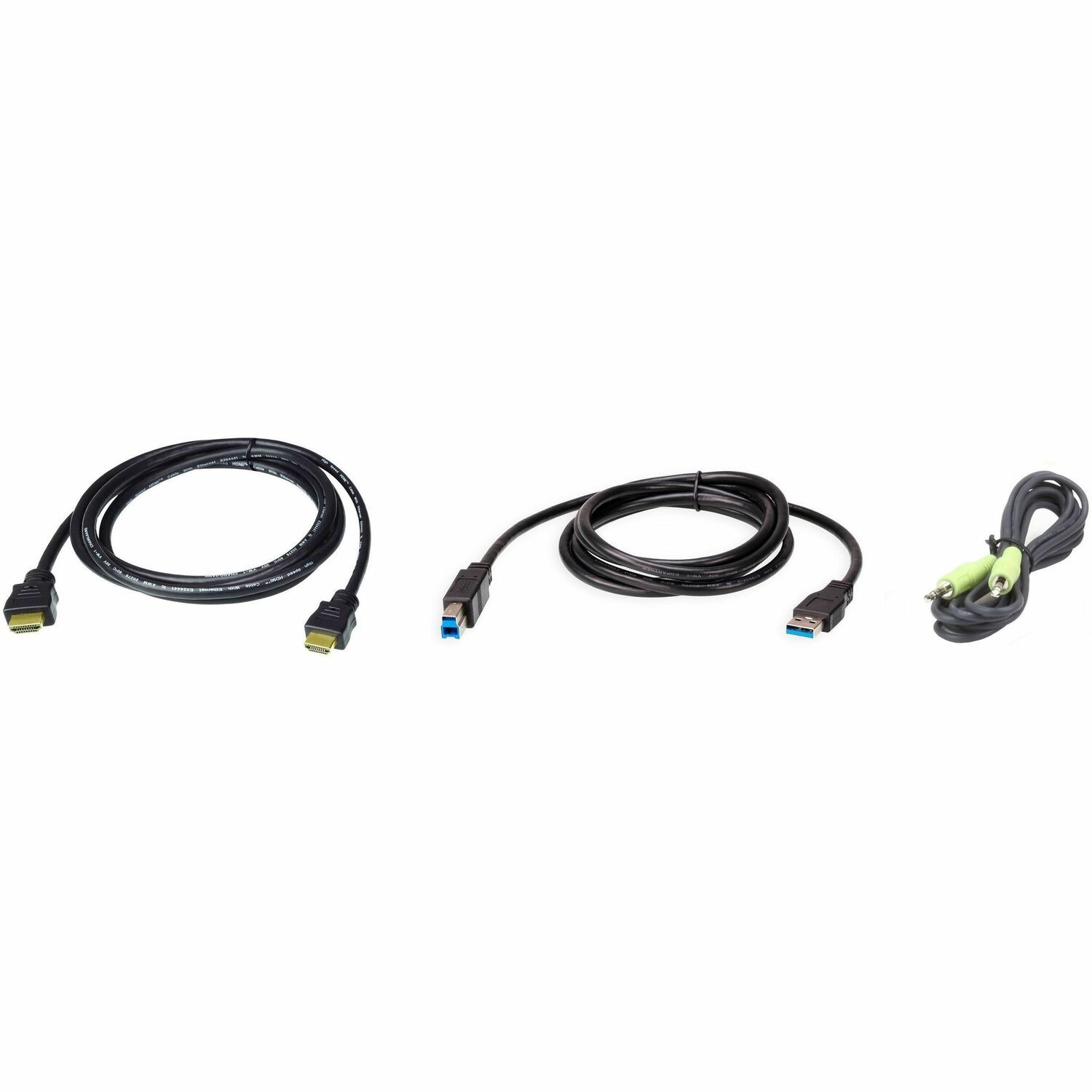 ATEN 1.8M USB HDMI KVM CABLE KIT 3 UNITS